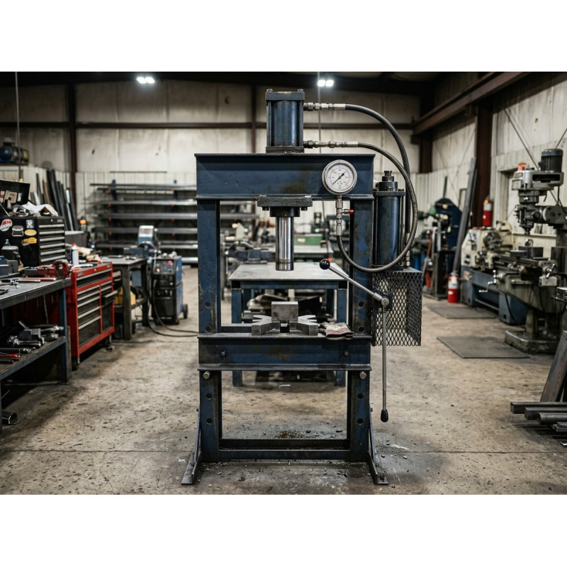 Presse Hydraulique d'Atelier d'Occasion (Pour Rénovation ou Pièces)