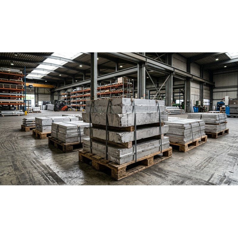 Tôles et Chutes d'Aluminium Industriel de Récupération (Au Kg / Tonnage)