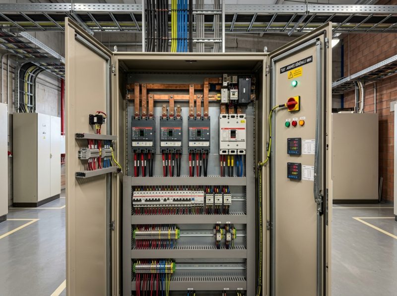 Dépannage et câblage d'armoires électriques et automates industriels