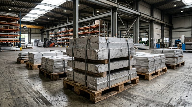 Ferraille industrielle, cuivre et plaques aluminium