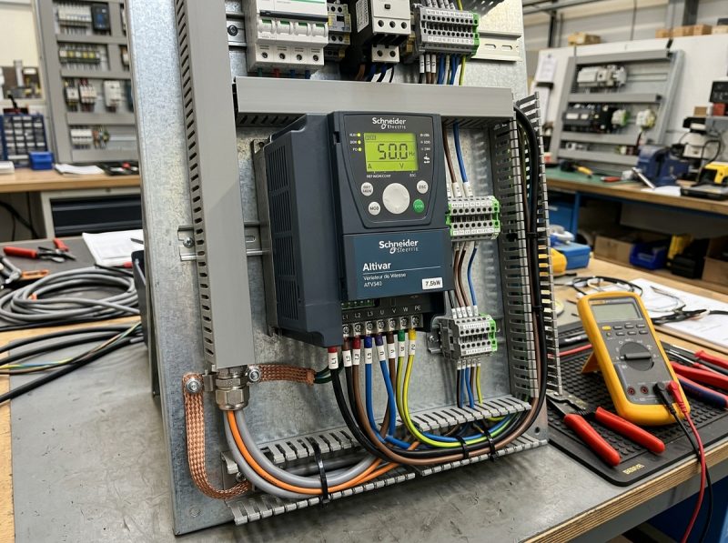Électromécanique, variateurs et automates industriels